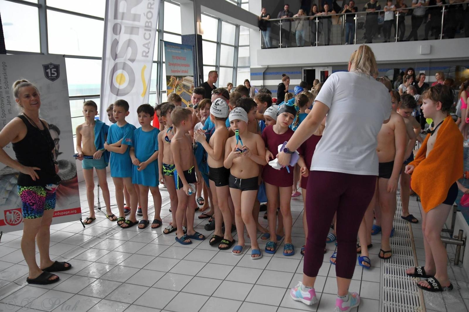 Zdjęcie w galerii na portalu naszraciborz.pl: Mistrzostwa raciborskich szkół w pływaniu wiadomości z regionu