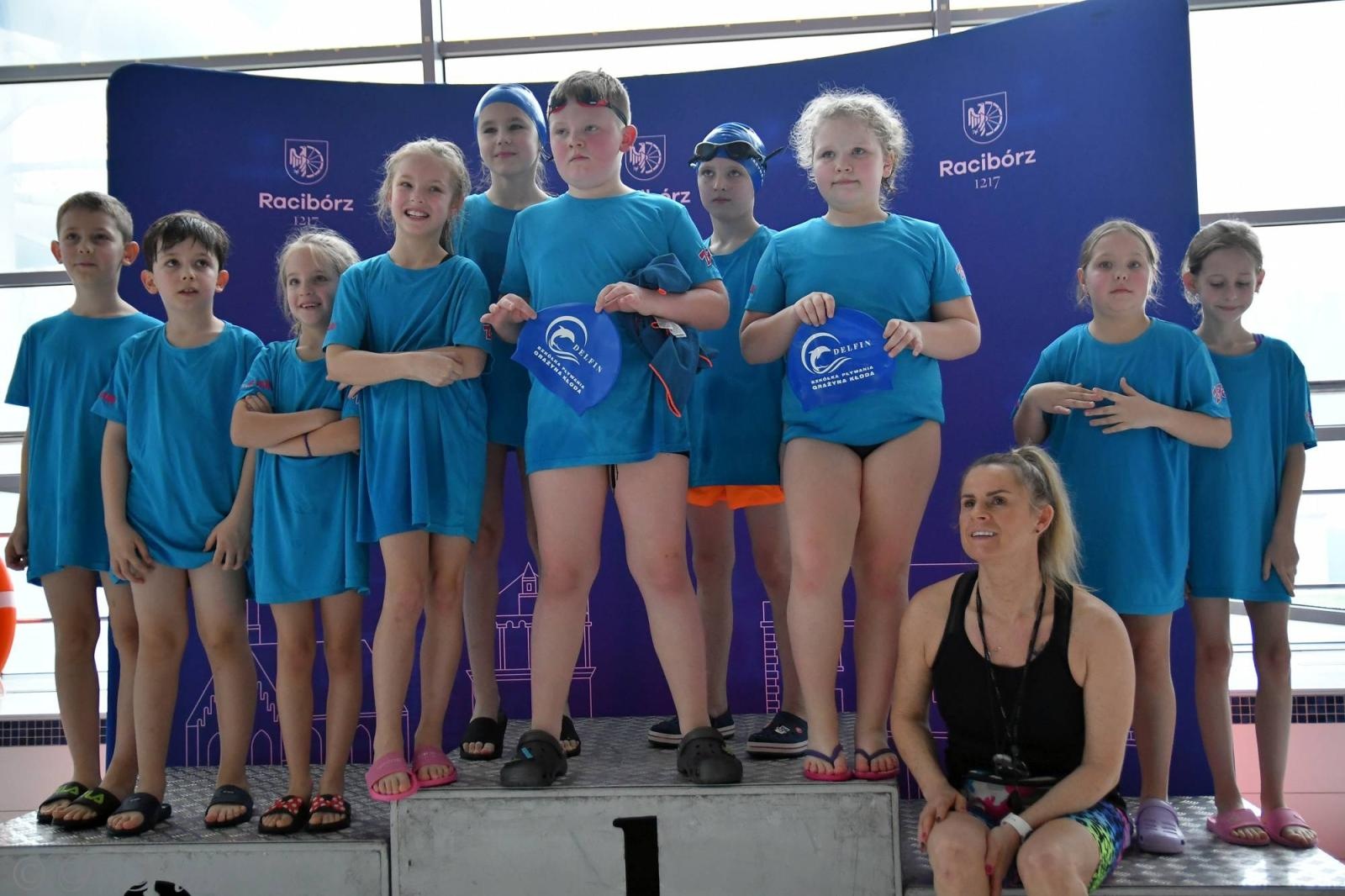 Zdjęcie w galerii na portalu naszraciborz.pl: Mistrzostwa raciborskich szkół w pływaniu wiadomości z regionu
