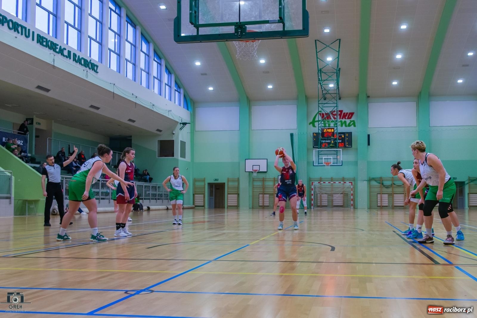 Zdjęcie w galerii na portalu naszraciborz.pl: Koszykówka. Outsider postawił twarde warunki gry [FOTO i WIDEO] wiadomości z regionu