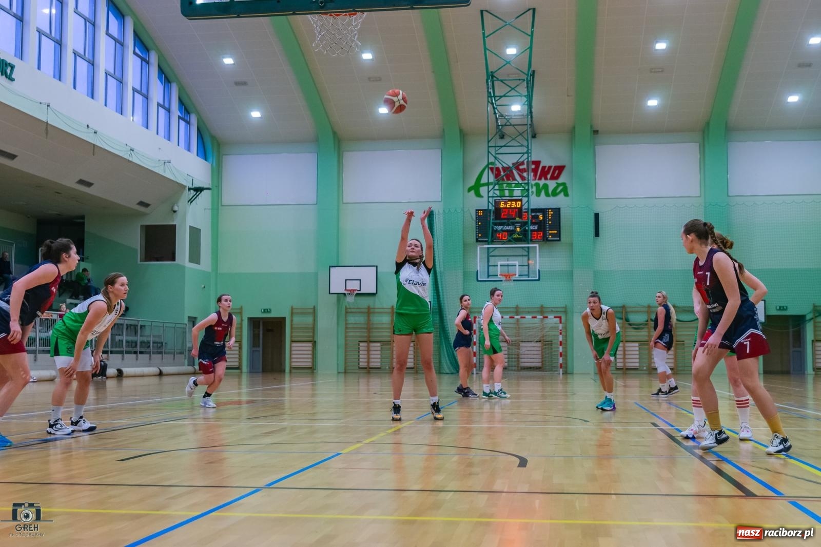 Zdjęcie w galerii na portalu naszraciborz.pl: Koszykówka. Outsider postawił twarde warunki gry [FOTO i WIDEO] wiadomości z regionu