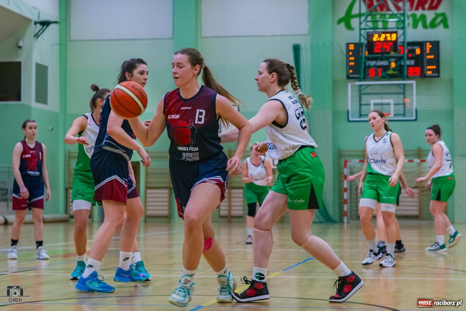 Zdjęcie w galerii na portalu naszraciborz.pl: Koszykówka. Outsider postawił twarde warunki gry [FOTO i WIDEO] wiadomości z regionu