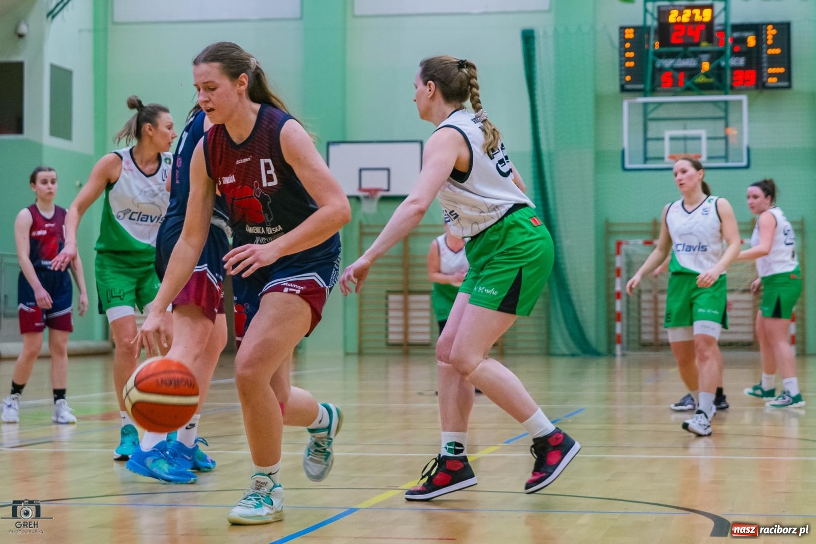 Zdjęcie w galerii na portalu naszraciborz.pl: Koszykówka. Outsider postawił twarde warunki gry [FOTO i WIDEO] wiadomości z regionu