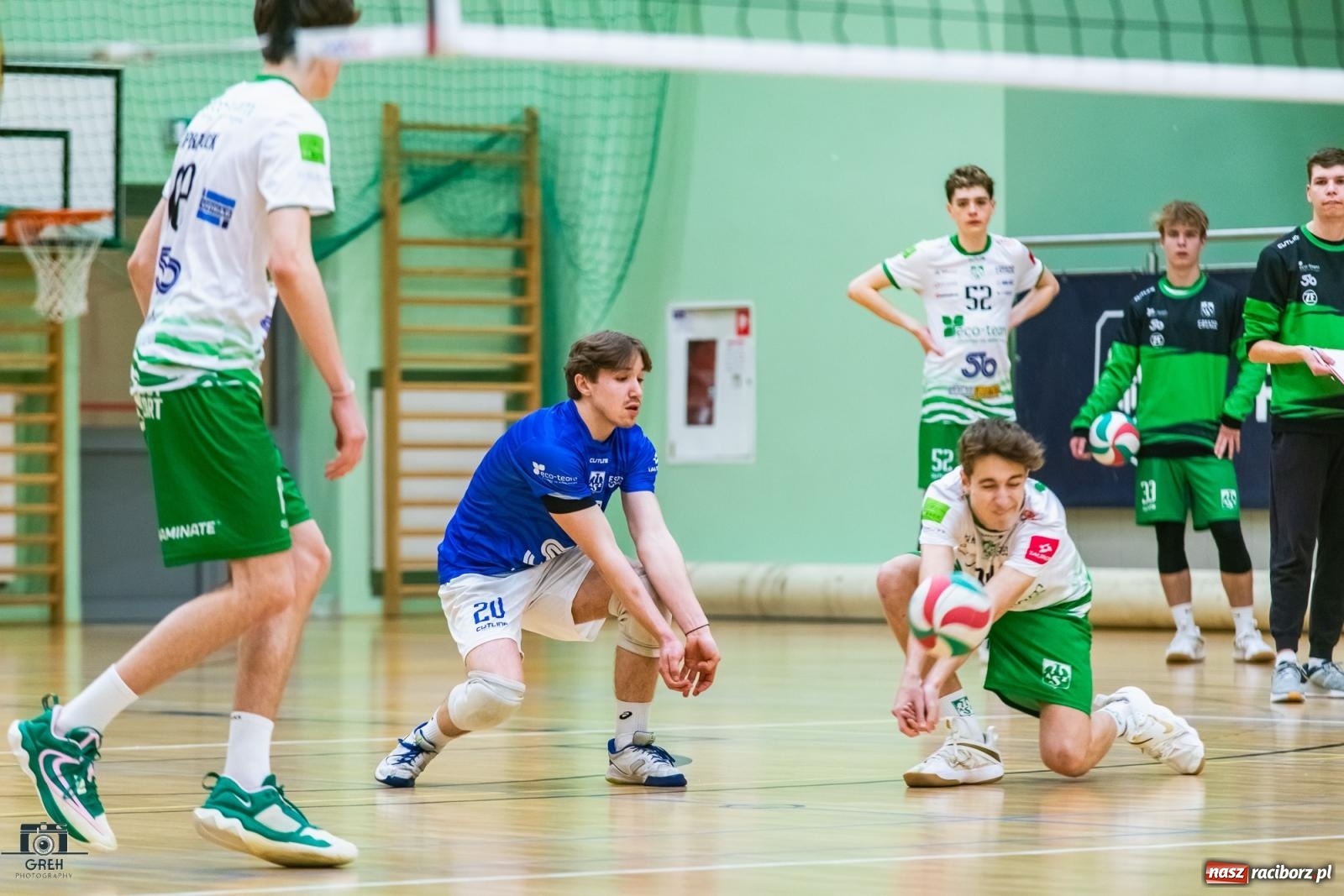 Zdjęcie w galerii na portalu naszraciborz.pl: Godzinka gry i do domu. Gładka wygrana siatkarzy z Raciborza [FOTO i WIDEO] wiadomości z regionu
