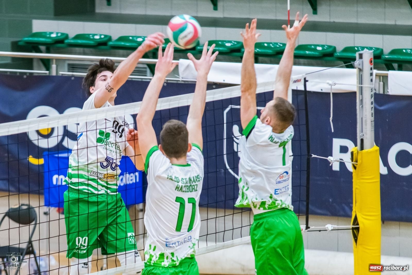 Zdjęcie w galerii na portalu naszraciborz.pl: Godzinka gry i do domu. Gładka wygrana siatkarzy z Raciborza [FOTO i WIDEO] wiadomości z regionu