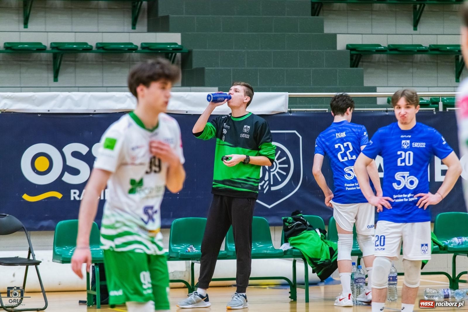 Zdjęcie w galerii na portalu naszraciborz.pl: Godzinka gry i do domu. Gładka wygrana siatkarzy z Raciborza [FOTO i WIDEO] wiadomości z regionu