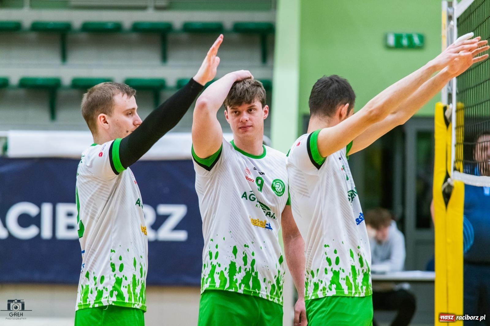 Zdjęcie w galerii na portalu naszraciborz.pl: Godzinka gry i do domu. Gładka wygrana siatkarzy z Raciborza [FOTO i WIDEO] wiadomości z regionu