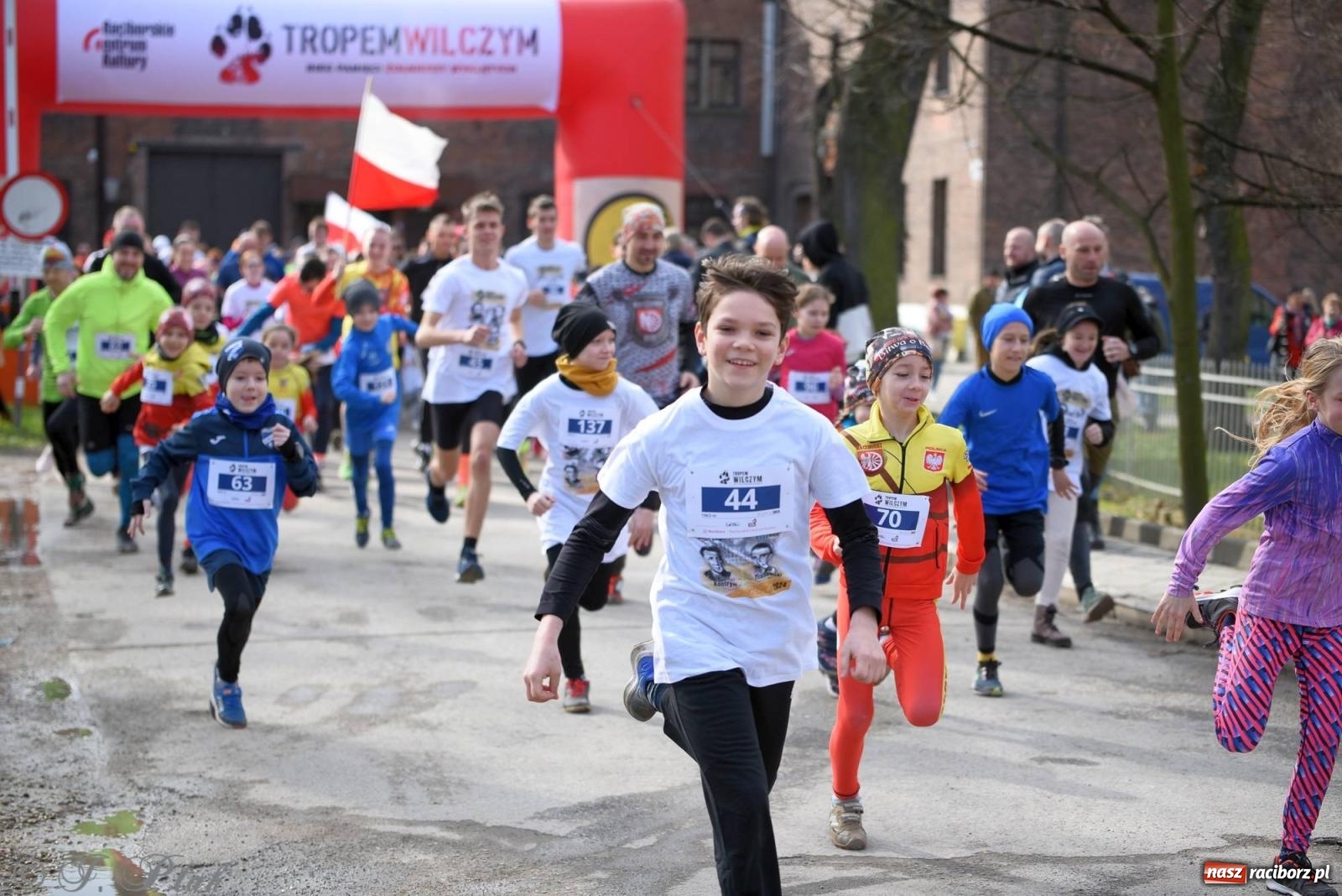 Zdjęcie w galerii na portalu naszraciborz.pl: Tropem Wilczym - Bieg Pamięci Żołnierzy Wyklętych wiadomości z regionu