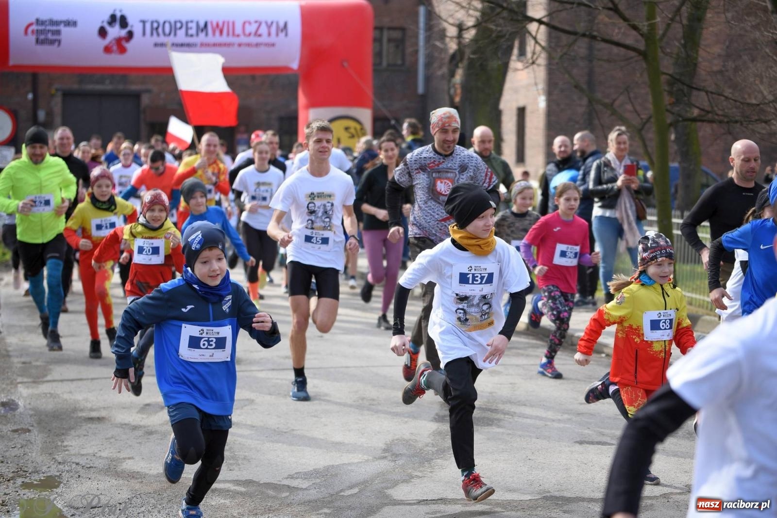Zdjęcie w galerii na portalu naszraciborz.pl: Tropem Wilczym - Bieg Pamięci Żołnierzy Wyklętych wiadomości z regionu
