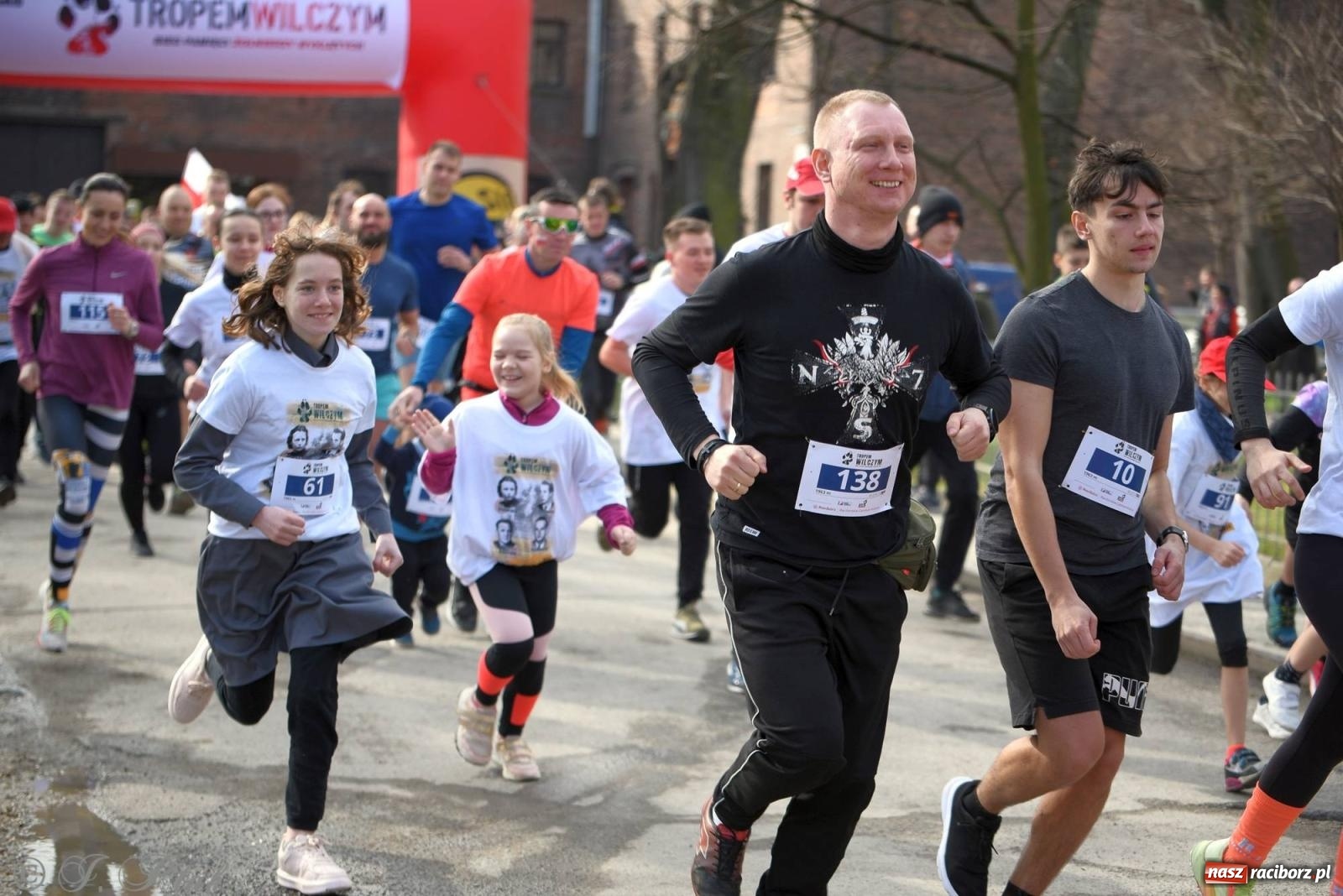Zdjęcie w galerii na portalu naszraciborz.pl: Tropem Wilczym - Bieg Pamięci Żołnierzy Wyklętych wiadomości z regionu