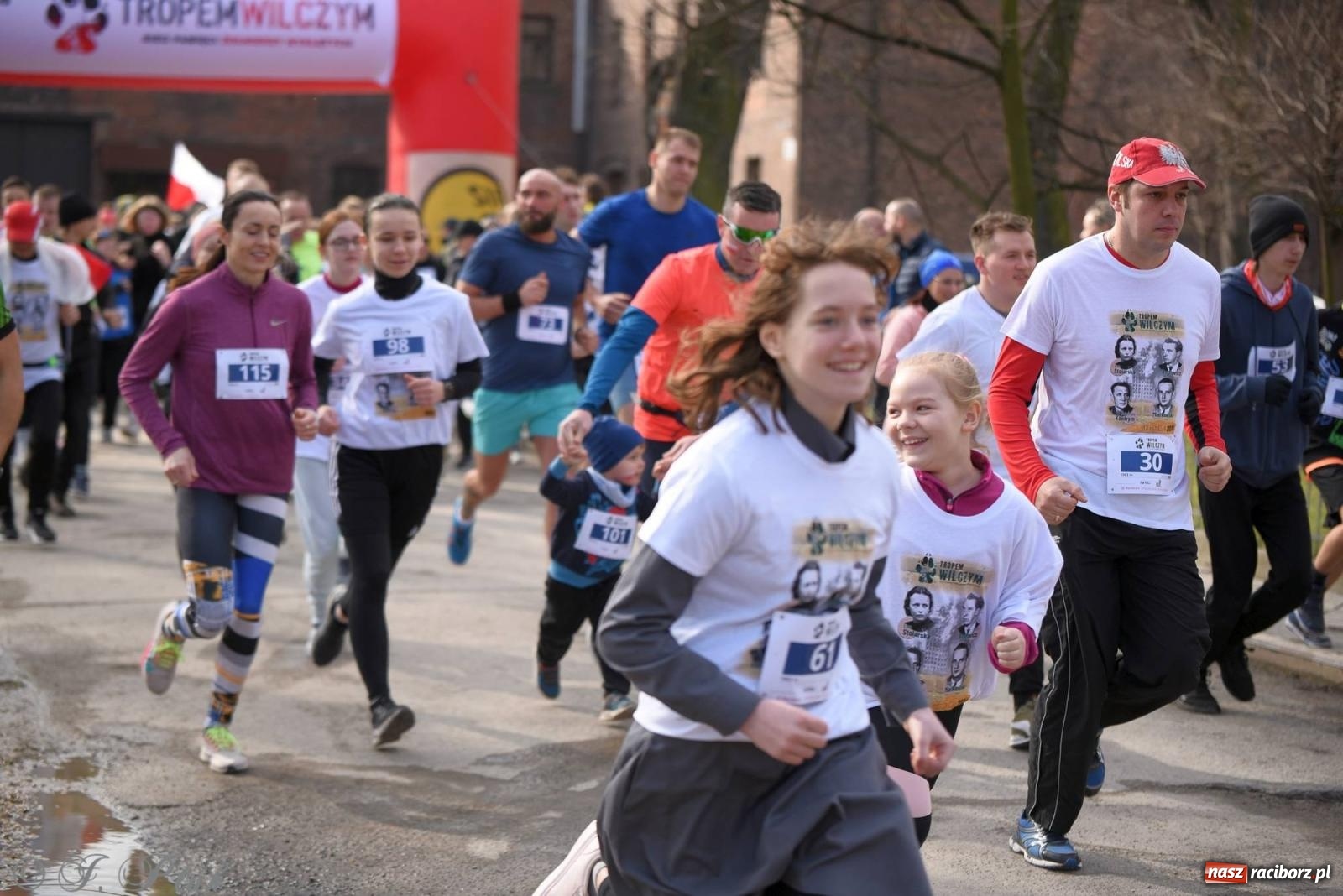 Zdjęcie w galerii na portalu naszraciborz.pl: Tropem Wilczym - Bieg Pamięci Żołnierzy Wyklętych wiadomości z regionu