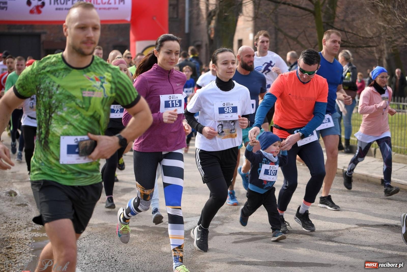 Zdjęcie w galerii na portalu naszraciborz.pl: Tropem Wilczym - Bieg Pamięci Żołnierzy Wyklętych wiadomości z regionu