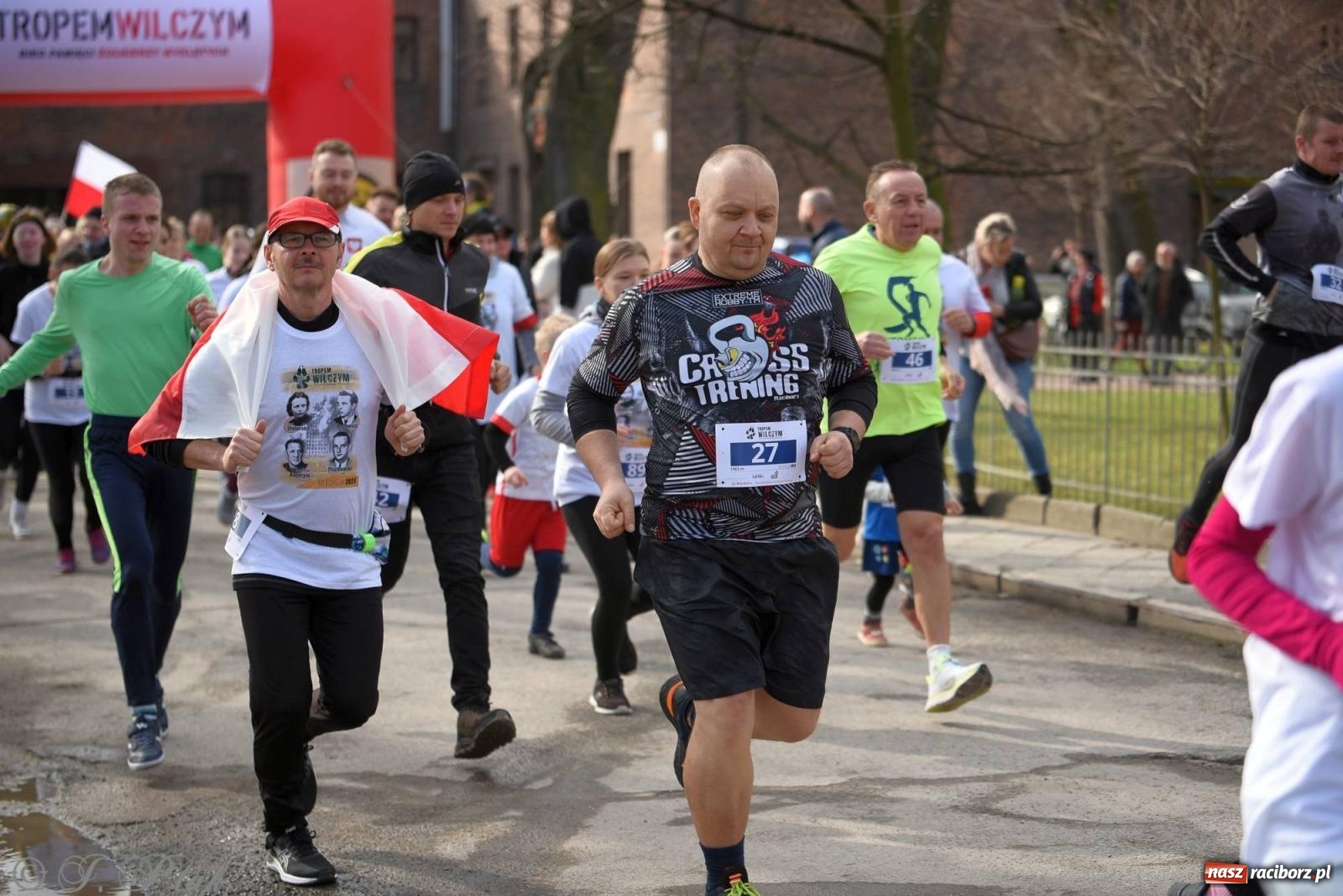 Zdjęcie w galerii na portalu naszraciborz.pl: Tropem Wilczym - Bieg Pamięci Żołnierzy Wyklętych wiadomości z regionu