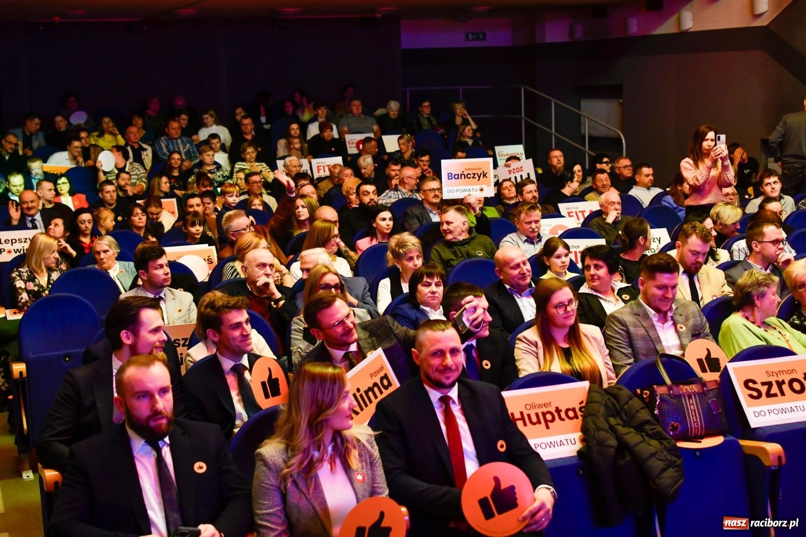 Zdjęcie w galerii na portalu naszraciborz.pl: Pięć konkretów drużyn Michała Fity i Michała Wosia. Konwencja w Strzesze wiadomości z regionu