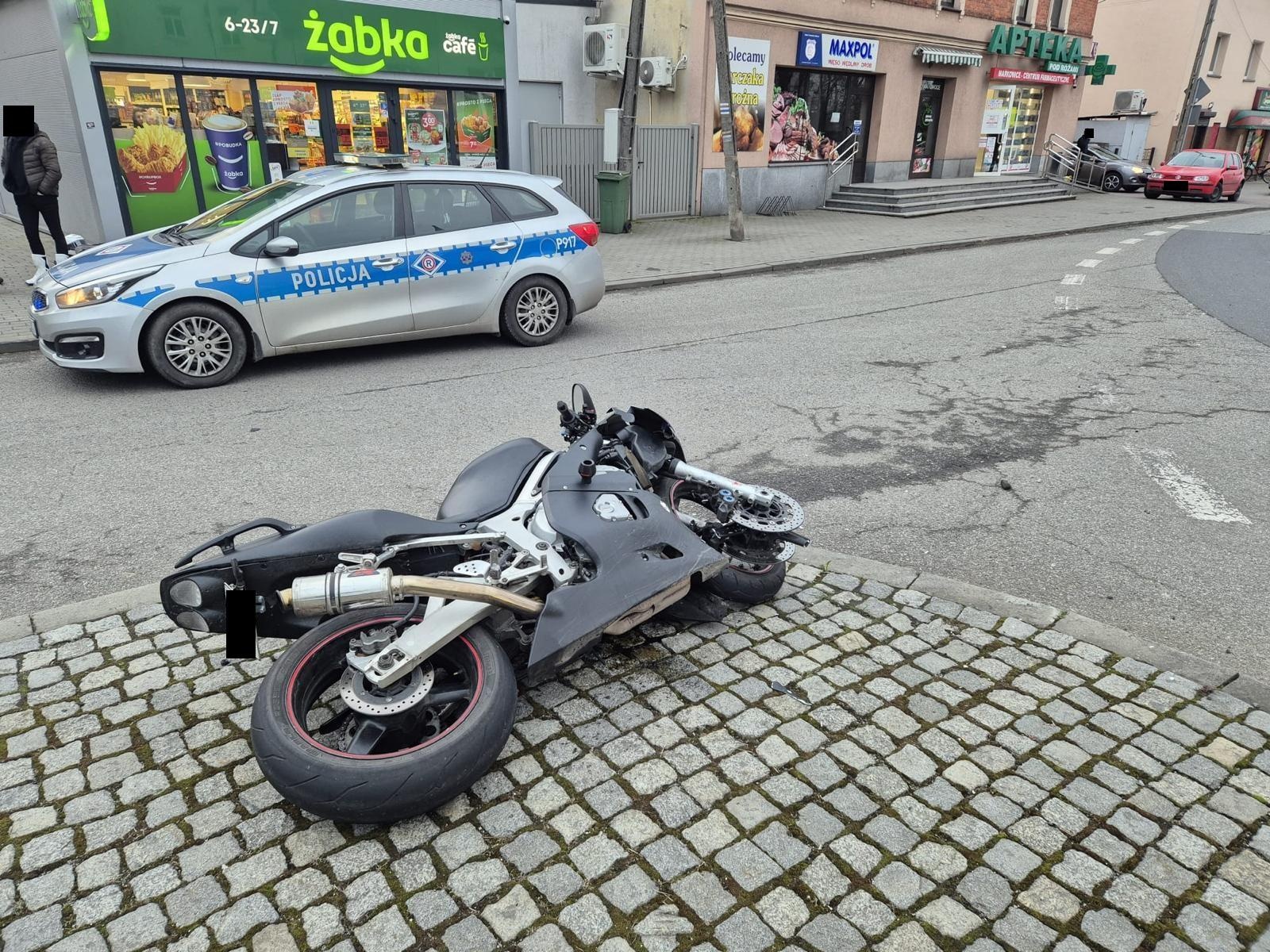 Zdjęcie w galerii na portalu naszraciborz.pl: Długa lista przewinień 28-letniego motocyklisty wiadomości z regionu