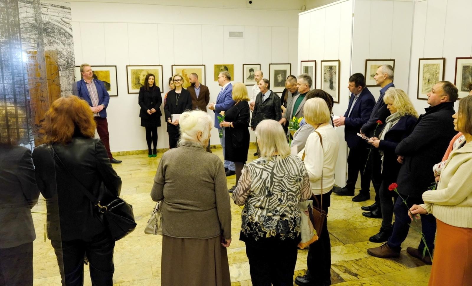 Zdjęcie w galerii na portalu naszraciborz.pl: Mistrzowskie grafiki Leona Wyczółkowskiego w raciborskim Muzeum wiadomości z regionu