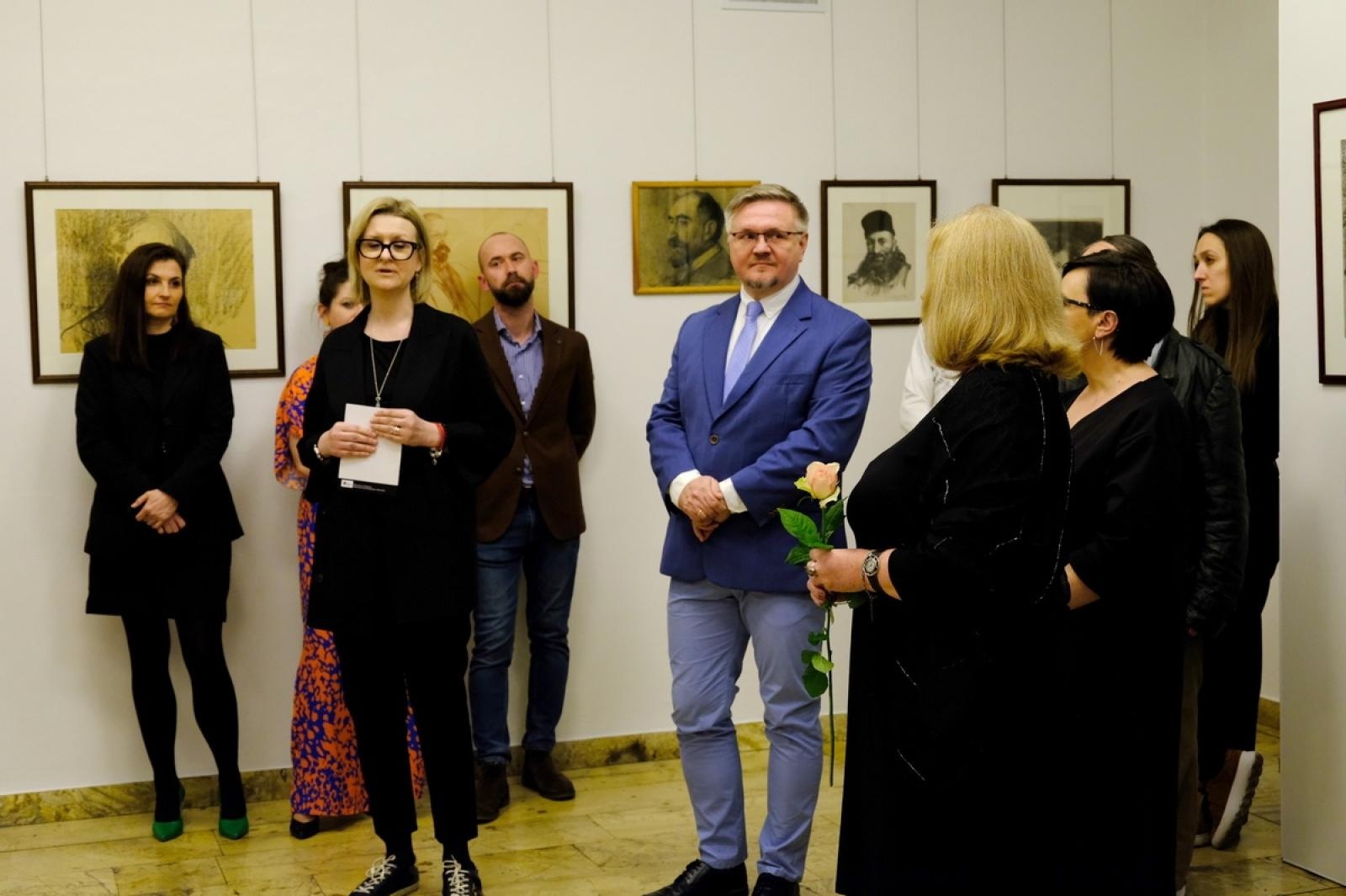 Zdjęcie w galerii na portalu naszraciborz.pl: Mistrzowskie grafiki Leona Wyczółkowskiego w raciborskim Muzeum wiadomości z regionu