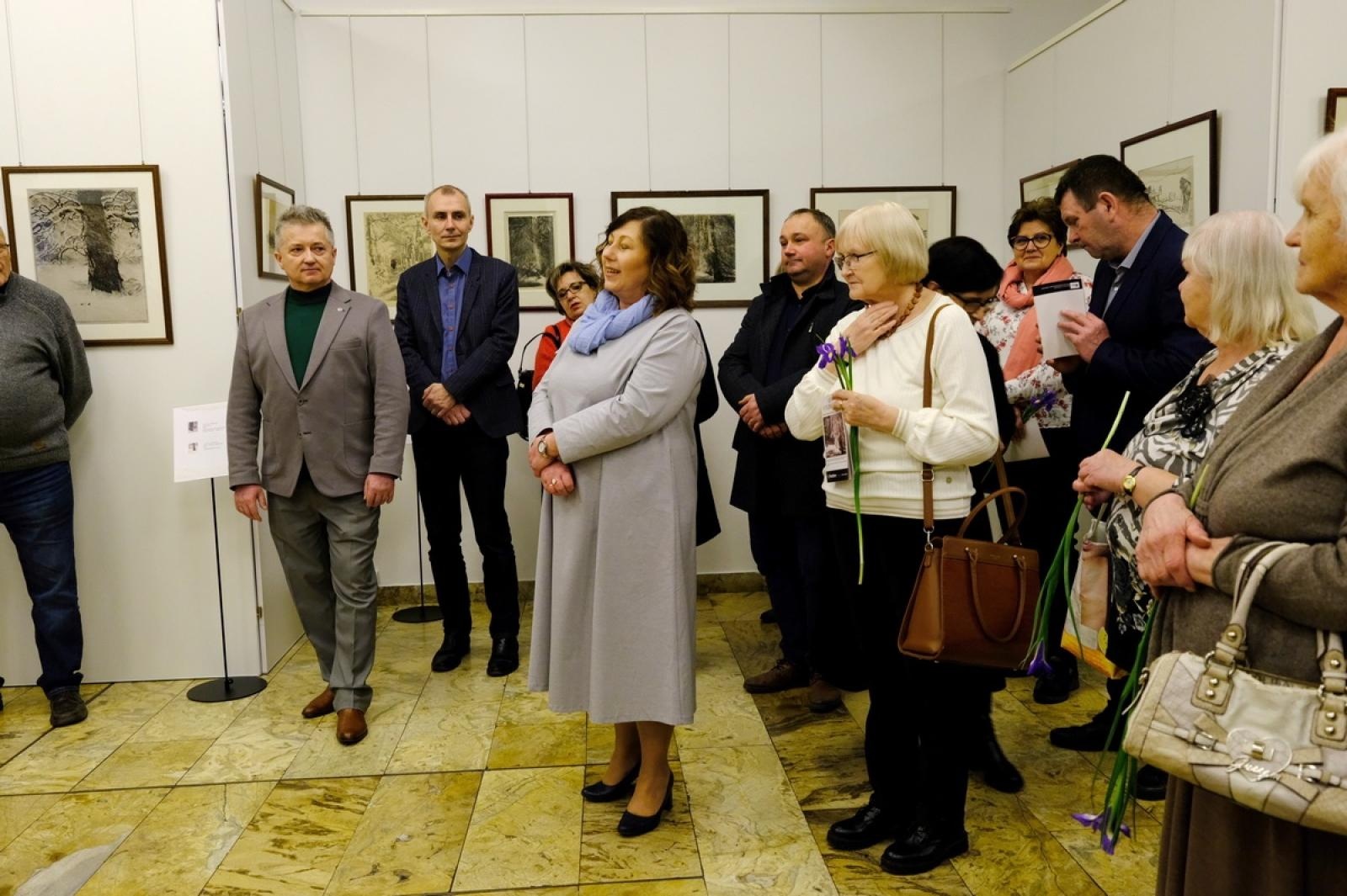 Zdjęcie w galerii na portalu naszraciborz.pl: Mistrzowskie grafiki Leona Wyczółkowskiego w raciborskim Muzeum wiadomości z regionu