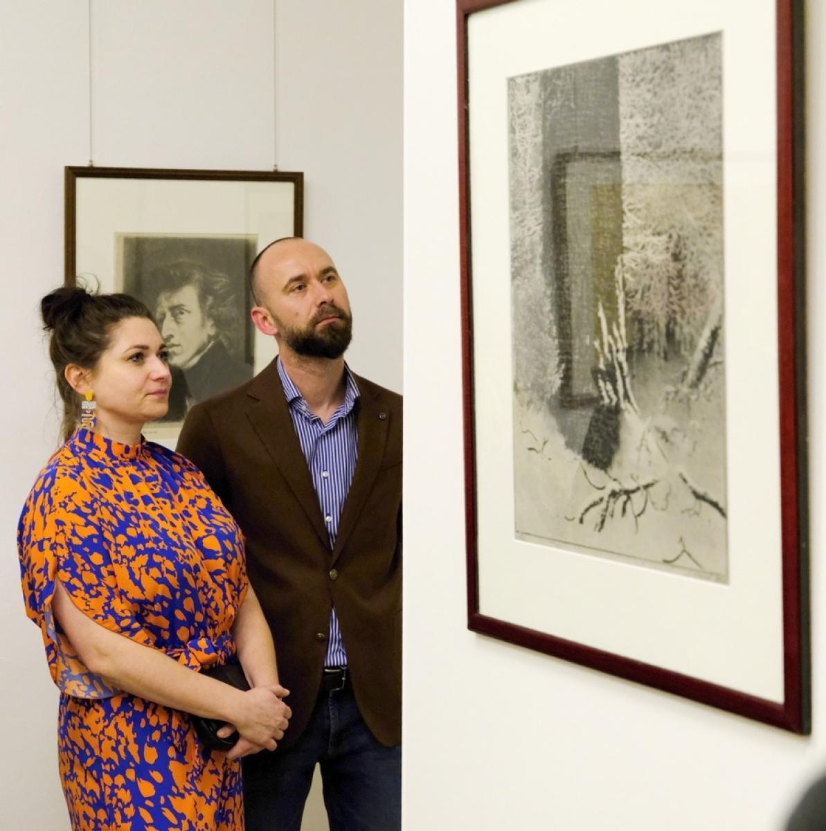 Zdjęcie w galerii na portalu naszraciborz.pl: Mistrzowskie grafiki Leona Wyczółkowskiego w raciborskim Muzeum wiadomości z regionu