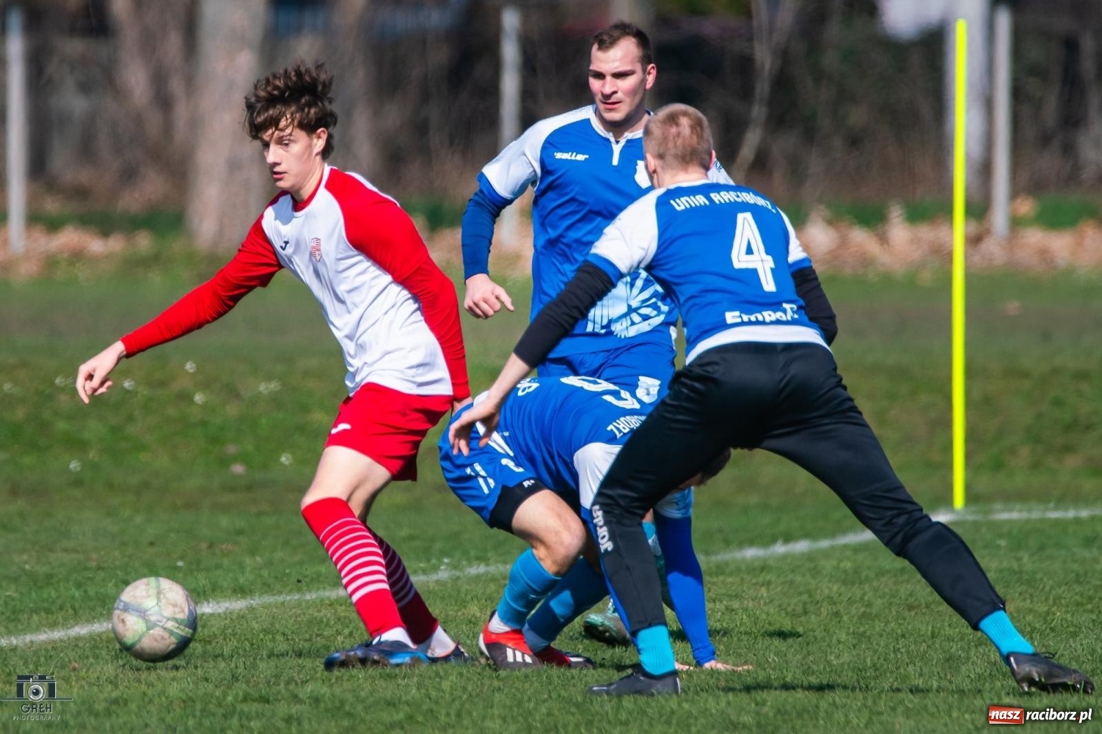 Zdjęcie w galerii na portalu naszraciborz.pl: Sparing. Juniorzy z Turzy Śląskiej pokonali Unię Racibórz [FOTO] wiadomości z regionu