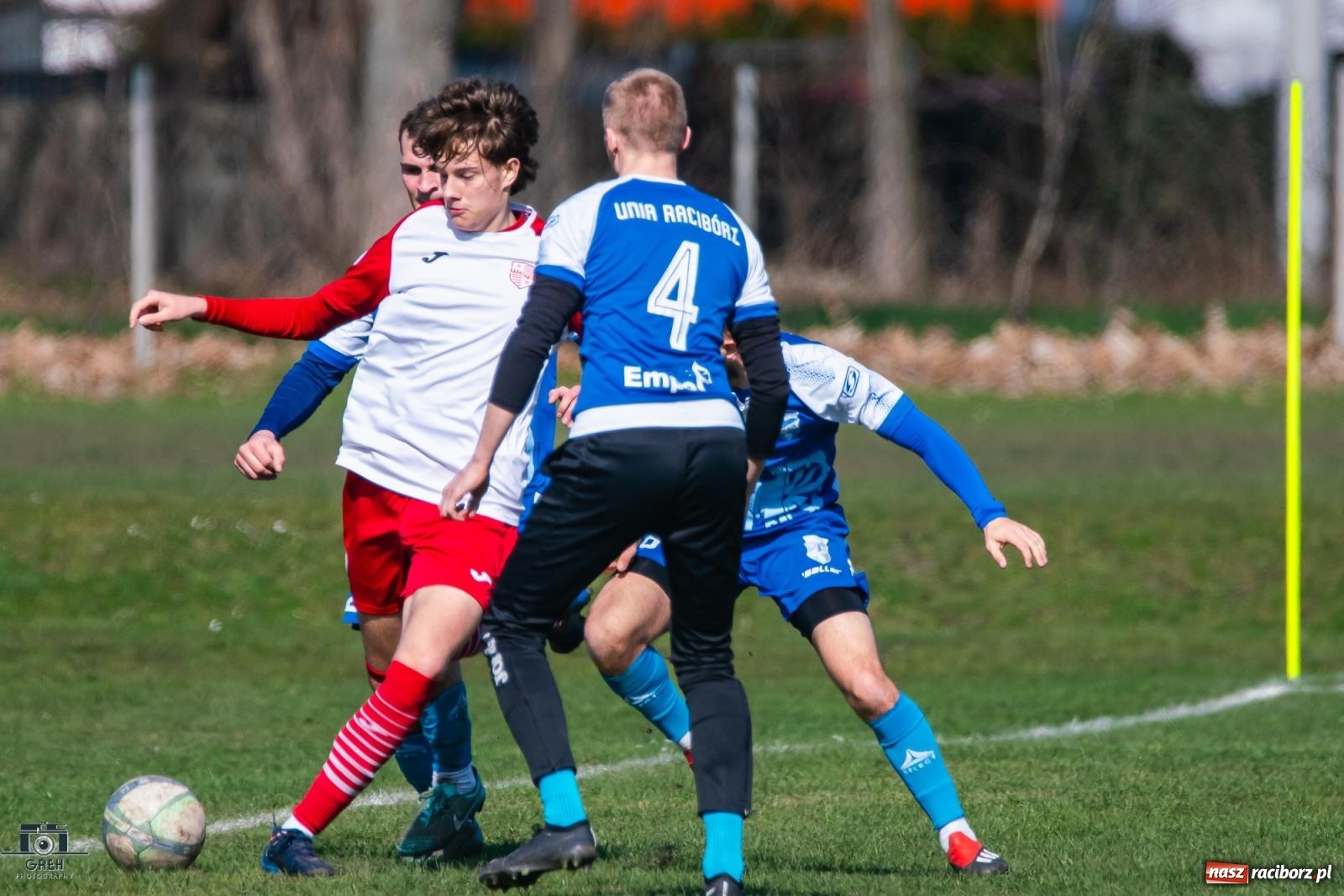Zdjęcie w galerii na portalu naszraciborz.pl: Sparing. Juniorzy z Turzy Śląskiej pokonali Unię Racibórz [FOTO] wiadomości z regionu