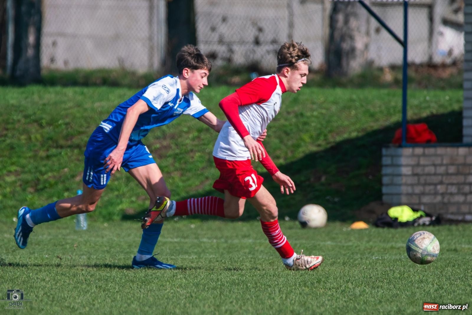 Zdjęcie w galerii na portalu naszraciborz.pl: Sparing. Juniorzy z Turzy Śląskiej pokonali Unię Racibórz [FOTO] wiadomości z regionu
