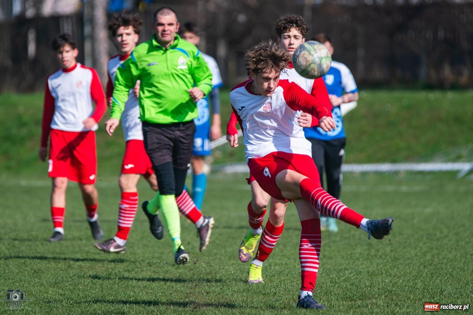 Zdjęcie w galerii na portalu naszraciborz.pl: Sparing. Juniorzy z Turzy Śląskiej pokonali Unię Racibórz [FOTO] wiadomości z regionu