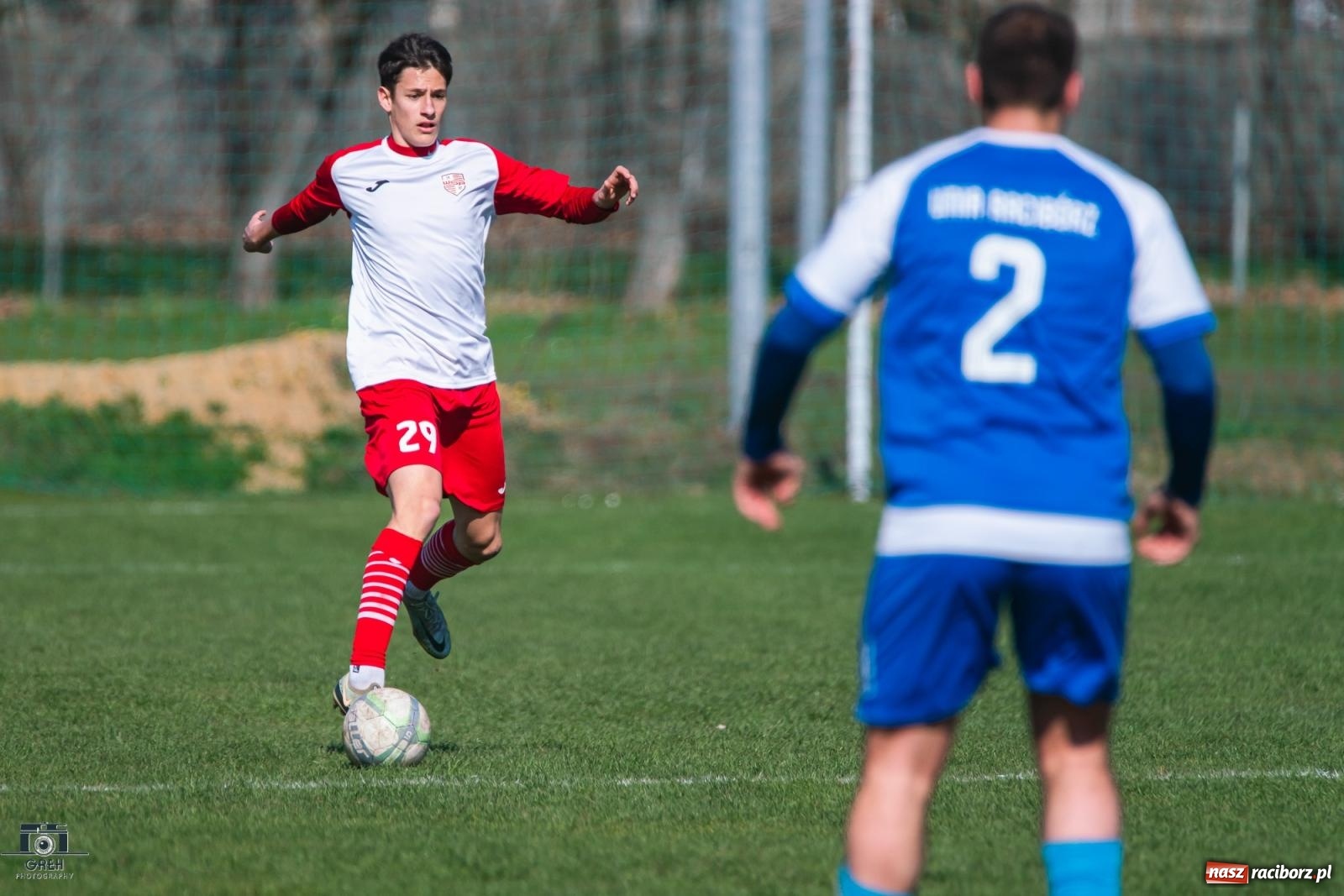 Zdjęcie w galerii na portalu naszraciborz.pl: Sparing. Juniorzy z Turzy Śląskiej pokonali Unię Racibórz [FOTO] wiadomości z regionu