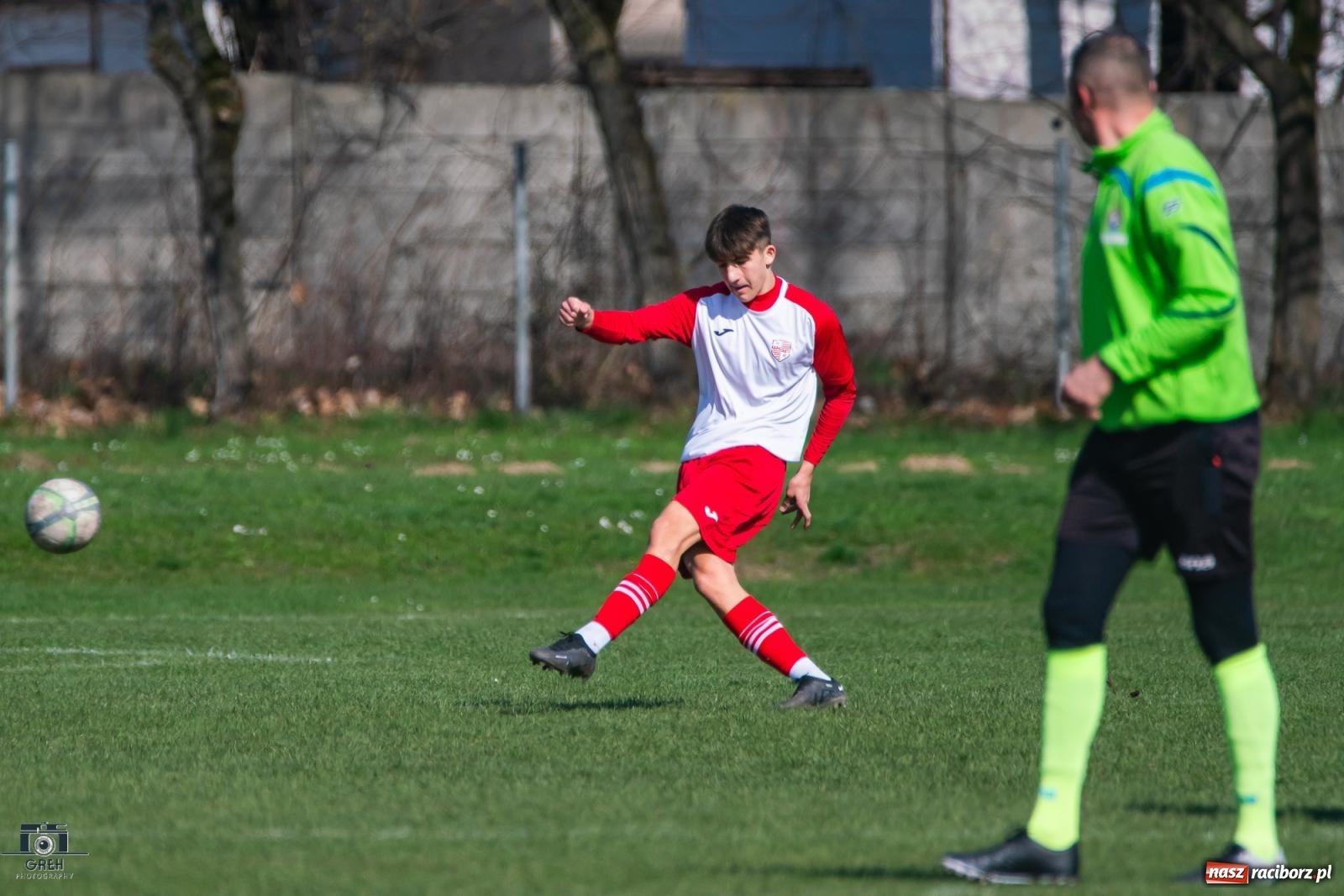 Zdjęcie w galerii na portalu naszraciborz.pl: Sparing. Juniorzy z Turzy Śląskiej pokonali Unię Racibórz [FOTO] wiadomości z regionu