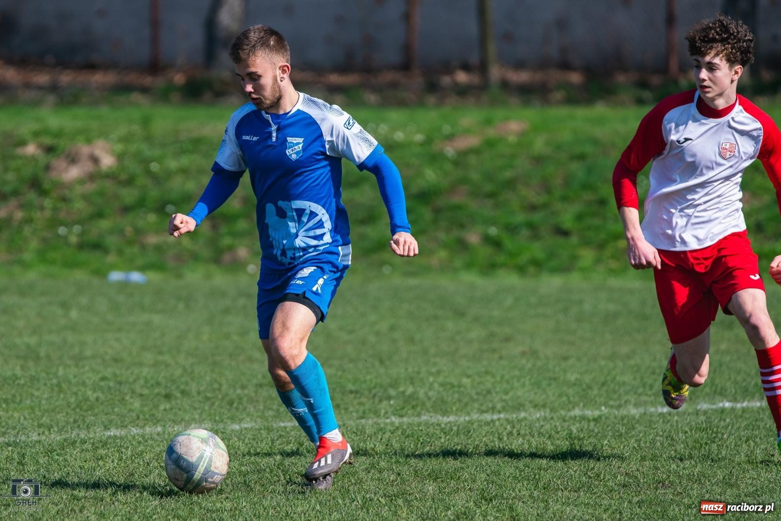 Zdjęcie w galerii na portalu naszraciborz.pl: Sparing. Juniorzy z Turzy Śląskiej pokonali Unię Racibórz [FOTO] wiadomości z regionu