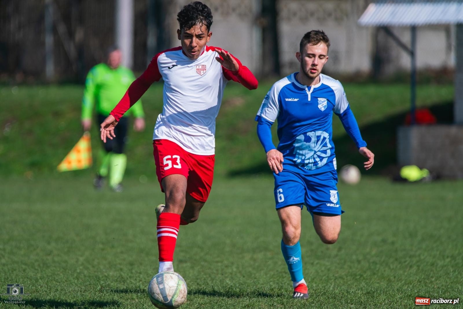Zdjęcie w galerii na portalu naszraciborz.pl: Sparing. Juniorzy z Turzy Śląskiej pokonali Unię Racibórz [FOTO] wiadomości z regionu