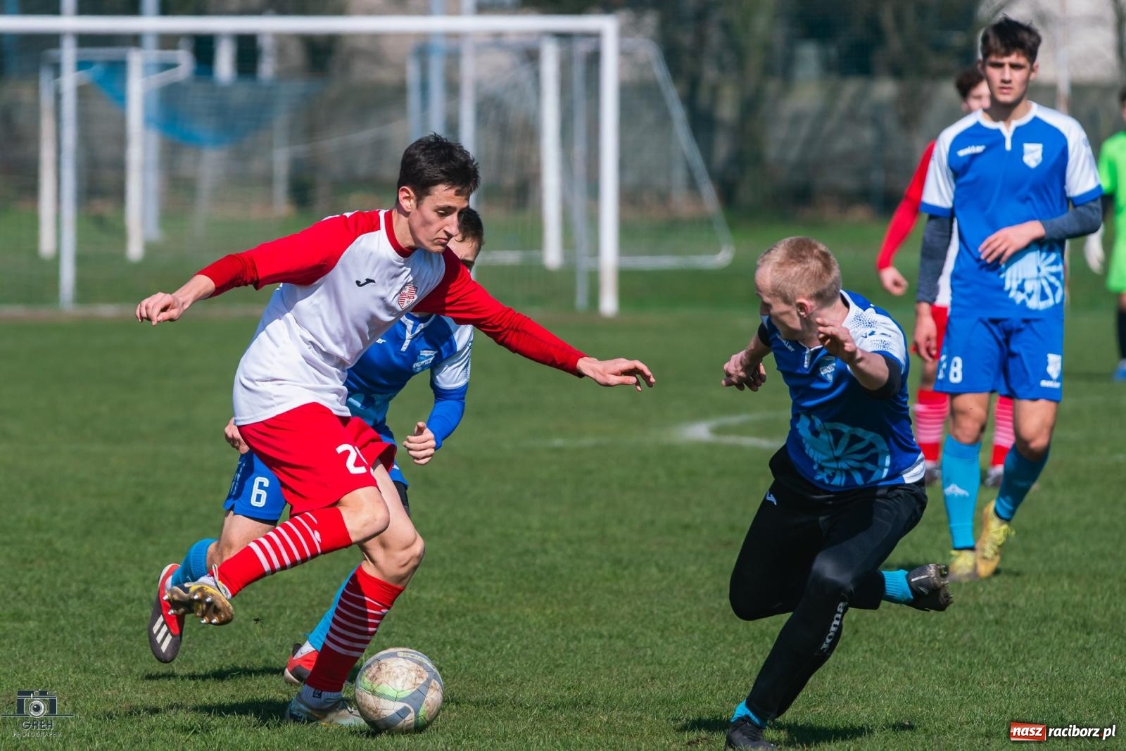 Zdjęcie w galerii na portalu naszraciborz.pl: Sparing. Juniorzy z Turzy Śląskiej pokonali Unię Racibórz [FOTO] wiadomości z regionu