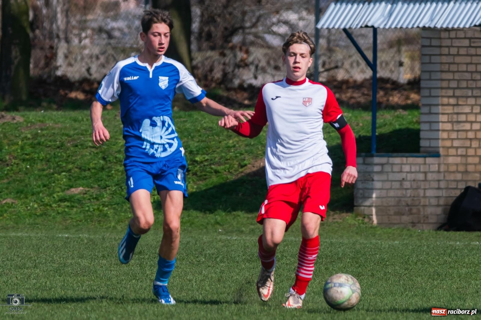 Zdjęcie w galerii na portalu naszraciborz.pl: Sparing. Juniorzy z Turzy Śląskiej pokonali Unię Racibórz [FOTO] wiadomości z regionu