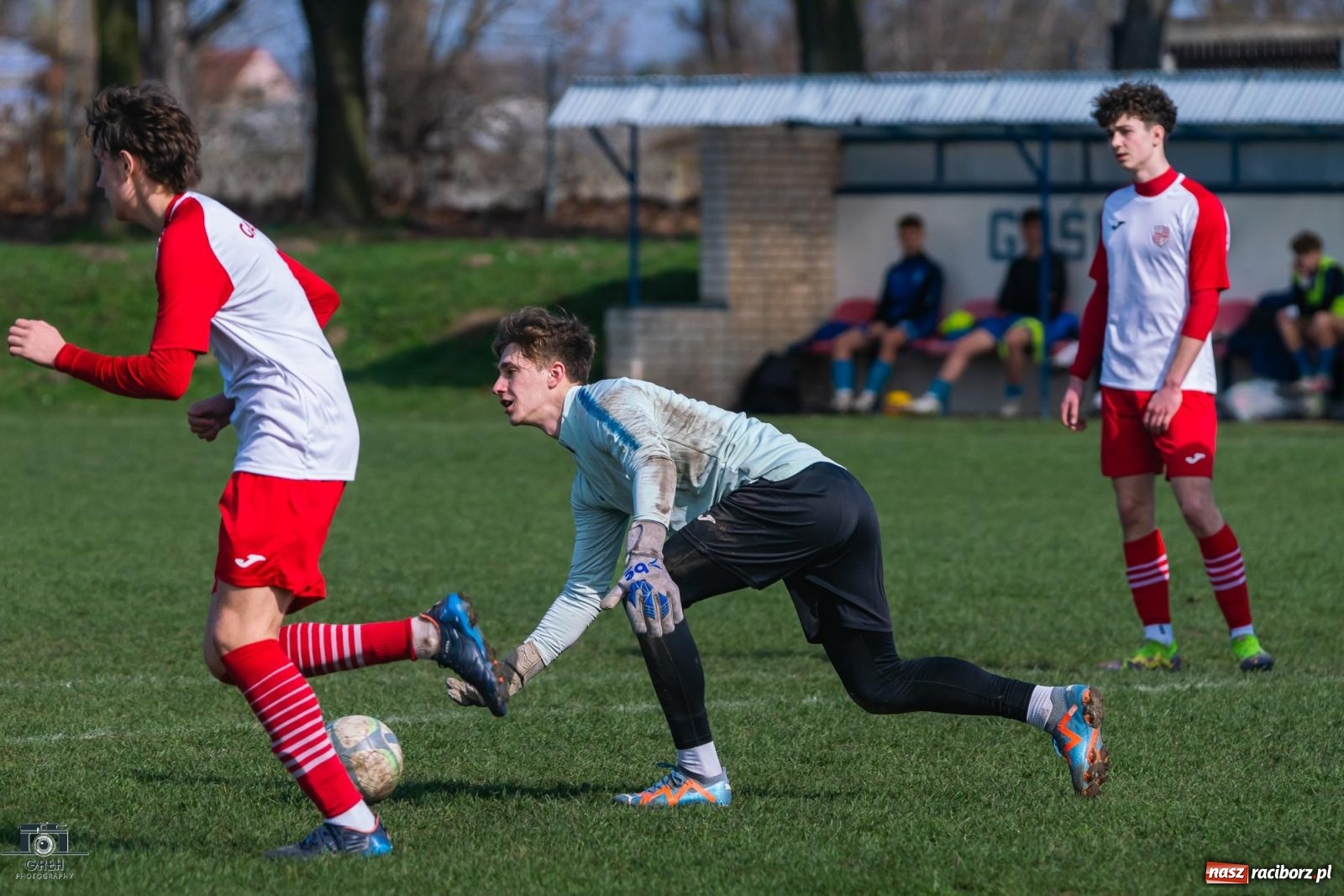 Zdjęcie w galerii na portalu naszraciborz.pl: Sparing. Juniorzy z Turzy Śląskiej pokonali Unię Racibórz [FOTO] wiadomości z regionu