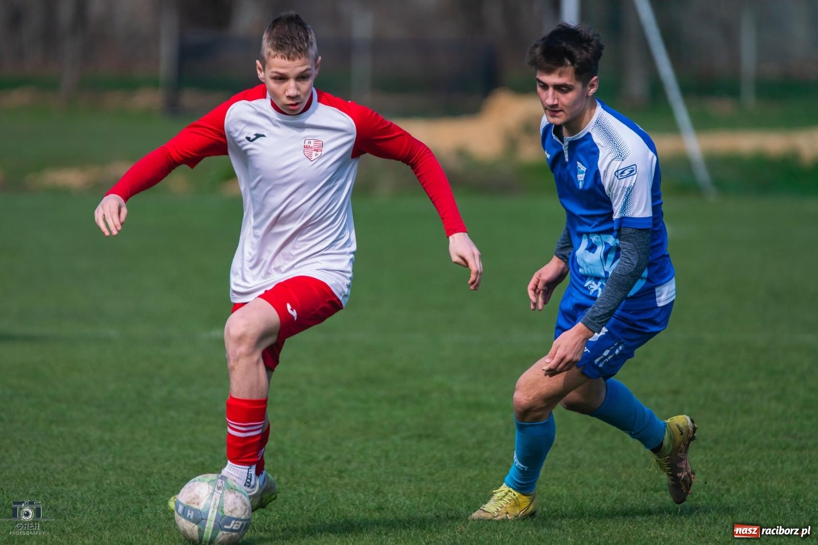 Zdjęcie w galerii na portalu naszraciborz.pl: Sparing. Juniorzy z Turzy Śląskiej pokonali Unię Racibórz [FOTO] wiadomości z regionu