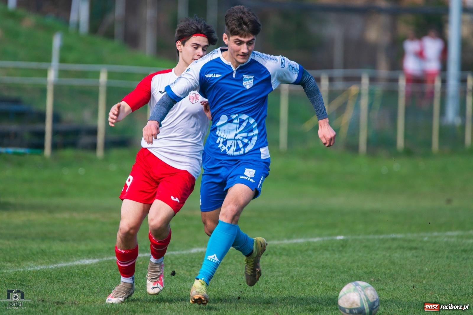 Zdjęcie w galerii na portalu naszraciborz.pl: Sparing. Juniorzy z Turzy Śląskiej pokonali Unię Racibórz [FOTO] wiadomości z regionu