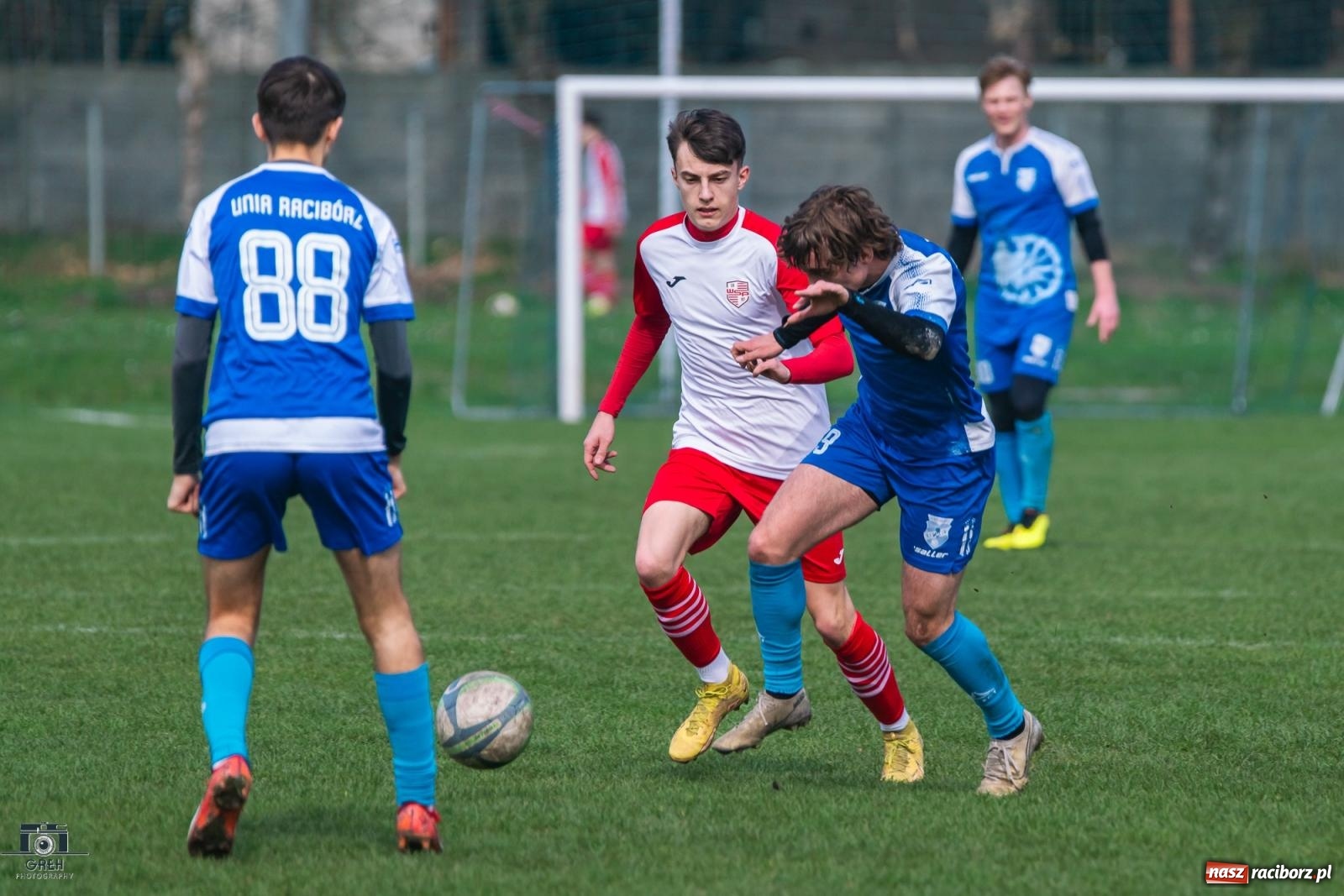 Zdjęcie w galerii na portalu naszraciborz.pl: Sparing. Juniorzy z Turzy Śląskiej pokonali Unię Racibórz [FOTO] wiadomości z regionu