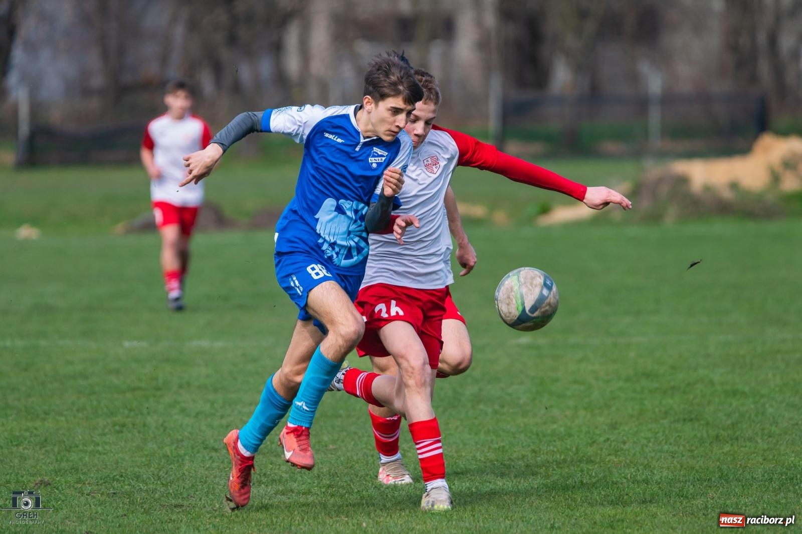 Zdjęcie w galerii na portalu naszraciborz.pl: Sparing. Juniorzy z Turzy Śląskiej pokonali Unię Racibórz [FOTO] wiadomości z regionu