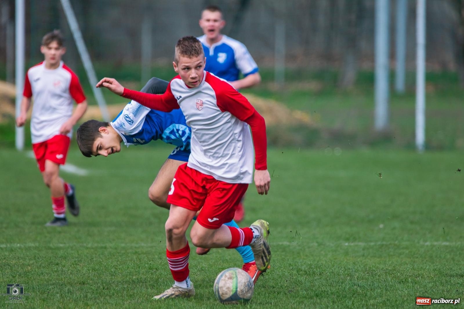 Zdjęcie w galerii na portalu naszraciborz.pl: Sparing. Juniorzy z Turzy Śląskiej pokonali Unię Racibórz [FOTO] wiadomości z regionu