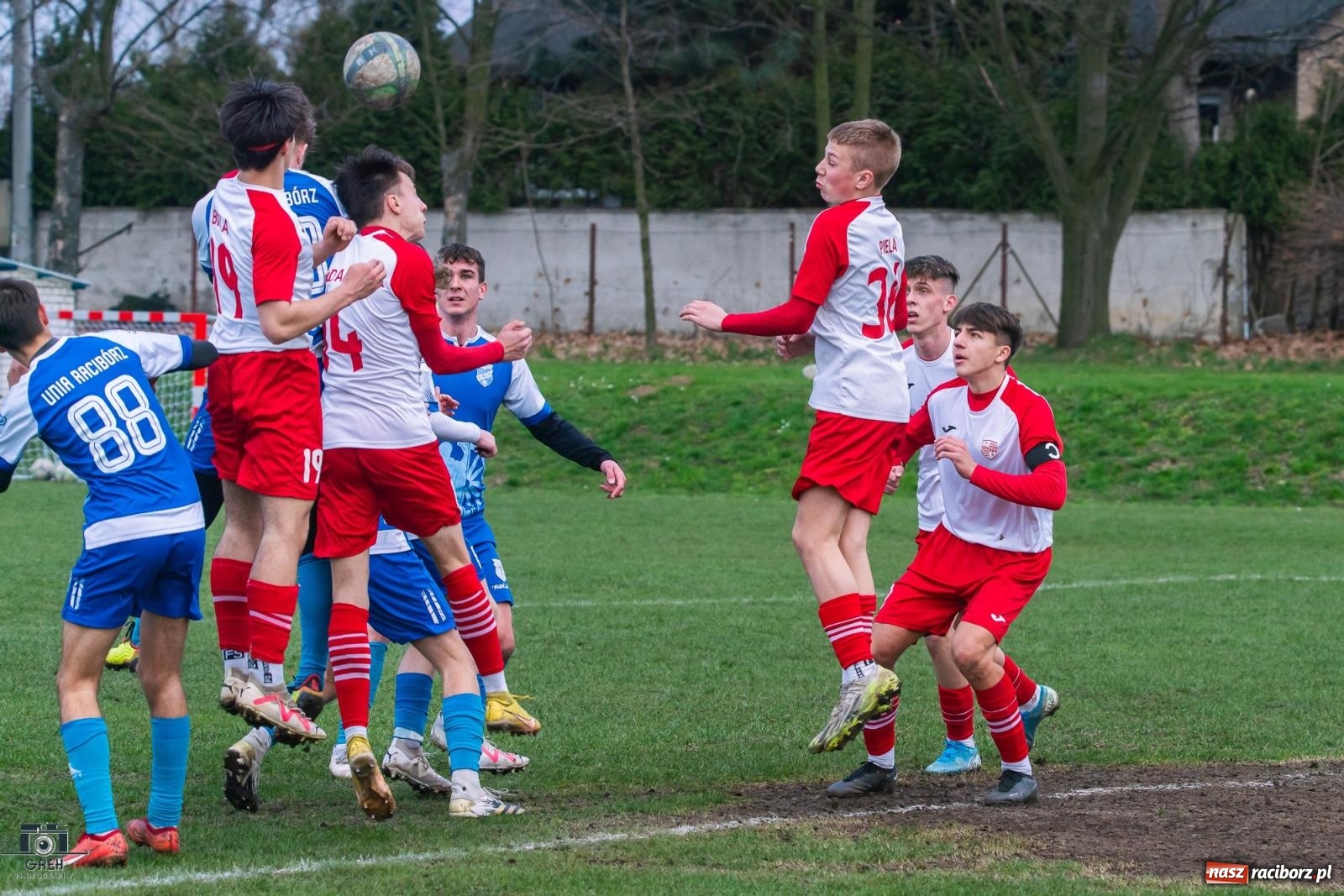 Zdjęcie w galerii na portalu naszraciborz.pl: Sparing. Juniorzy z Turzy Śląskiej pokonali Unię Racibórz [FOTO] wiadomości z regionu