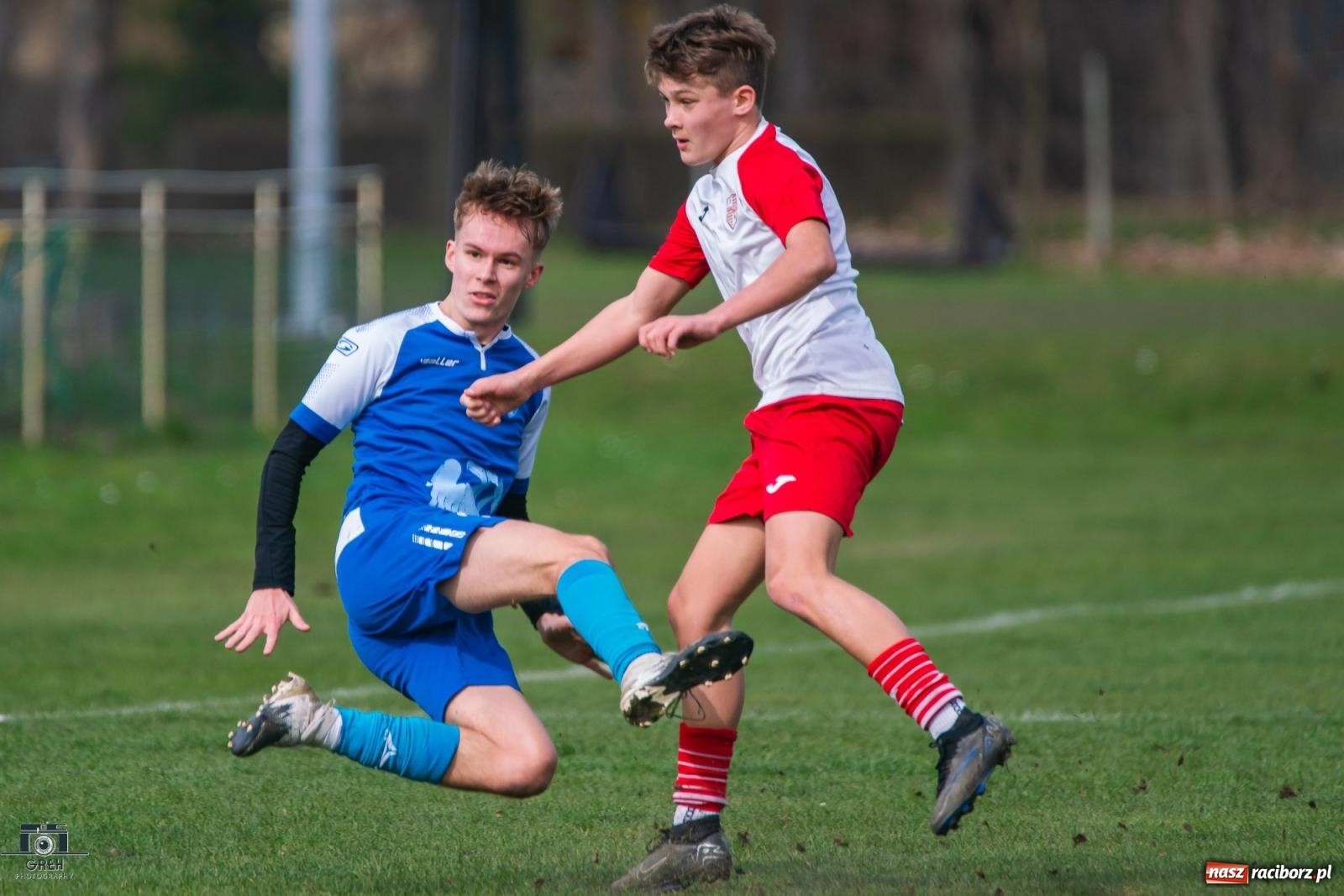 Zdjęcie w galerii na portalu naszraciborz.pl: Sparing. Juniorzy z Turzy Śląskiej pokonali Unię Racibórz [FOTO] wiadomości z regionu