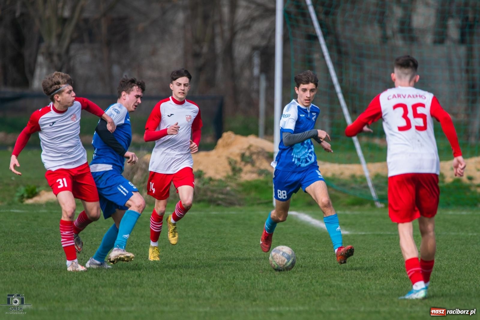 Zdjęcie w galerii na portalu naszraciborz.pl: Sparing. Juniorzy z Turzy Śląskiej pokonali Unię Racibórz [FOTO] wiadomości z regionu