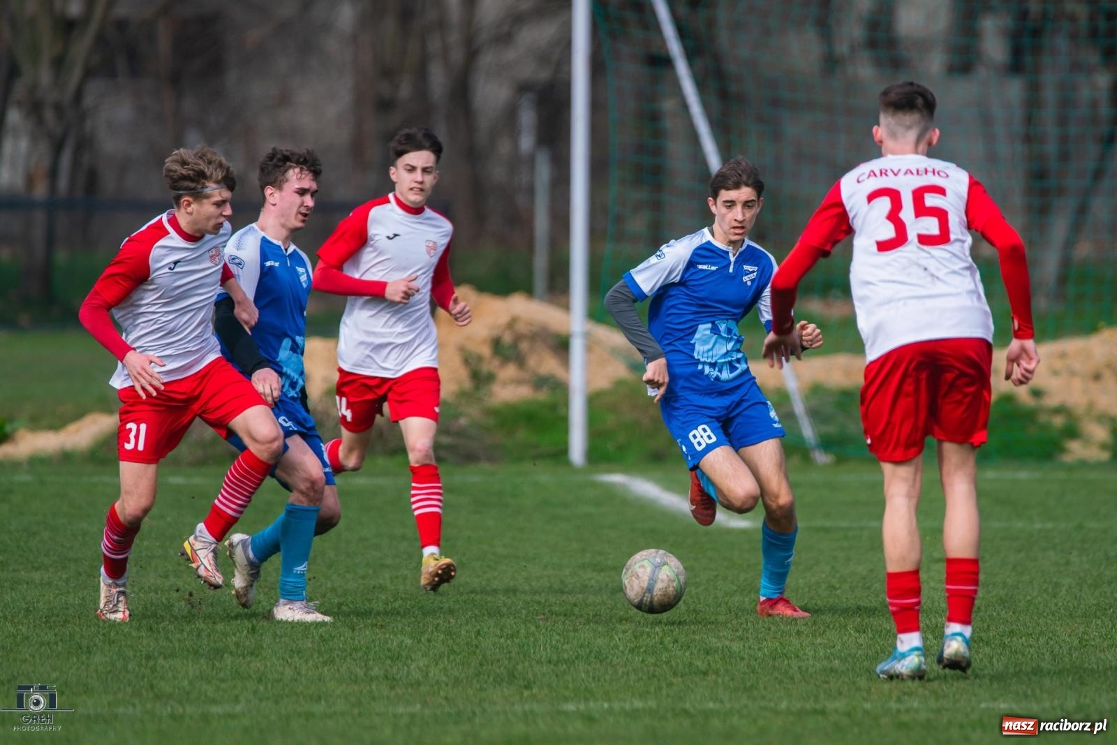 Zdjęcie w galerii na portalu naszraciborz.pl: Sparing. Juniorzy z Turzy Śląskiej pokonali Unię Racibórz [FOTO] wiadomości z regionu