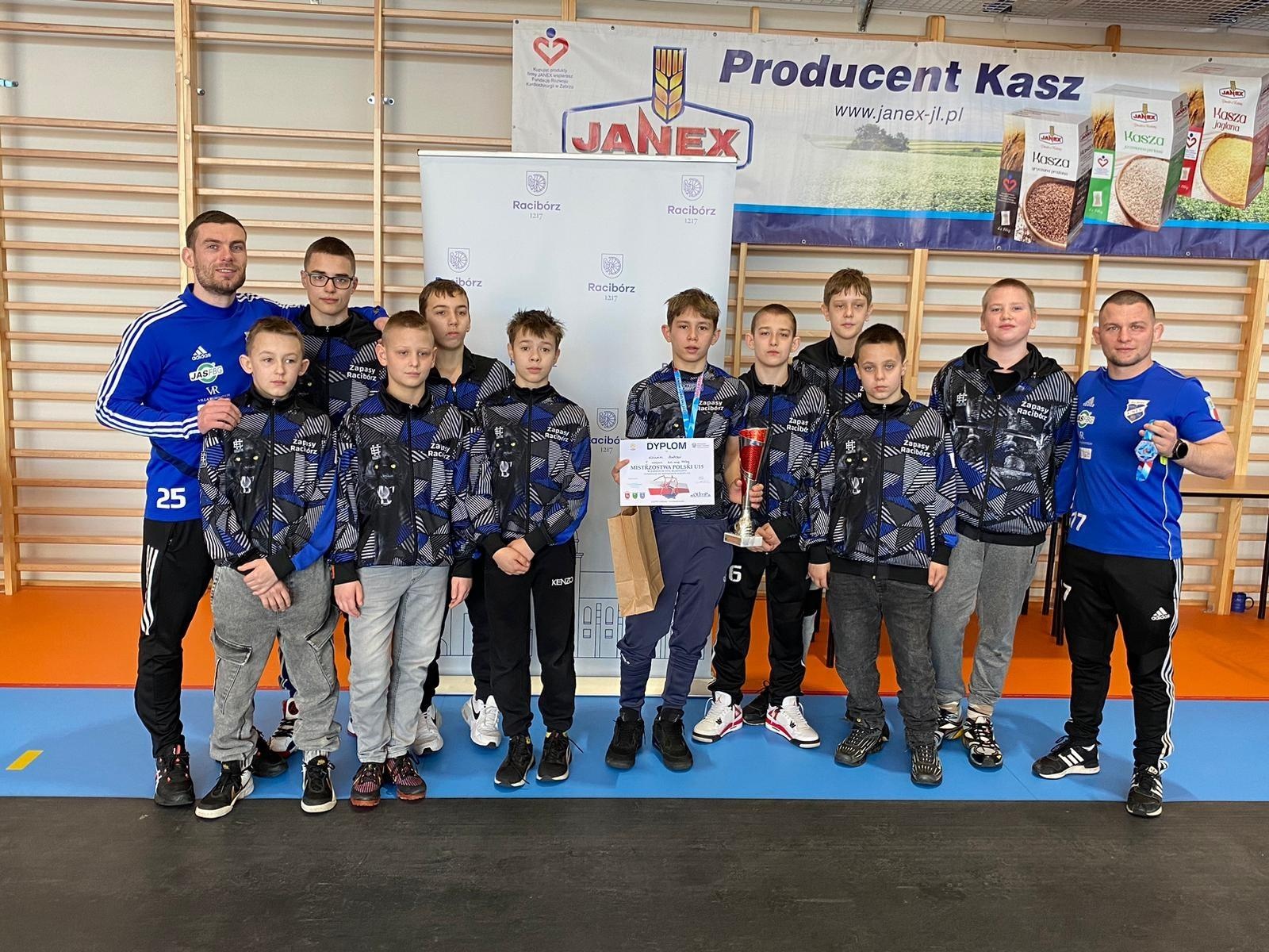 Zdjęcie w galerii na portalu naszraciborz.pl: Antoni Koćwin z MKZ Unia Racibórz mistrzem Polski w zapasach wiadomości z regionu