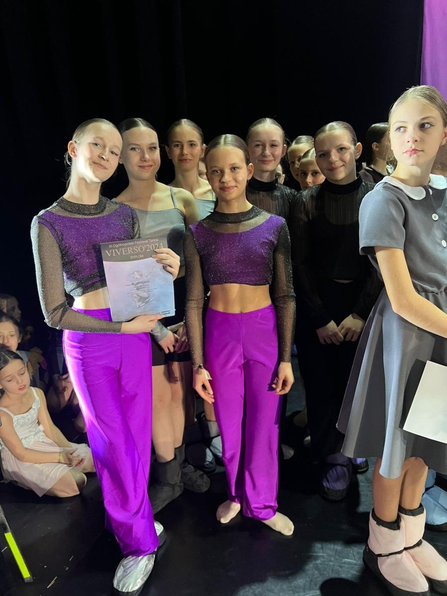 Zdjęcie w galerii na portalu naszraciborz.pl: Zespół Taneczny SKAZA na XI Ogólnopolskim Turnieju Tańca VIVERSO w Rybniku wiadomości z regionu