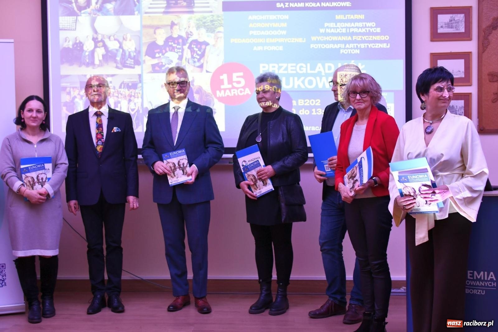 Zdjęcie w galerii na portalu naszraciborz.pl: Trzecie seminarium czasopisma naukowego Eunomia oraz Konferencja Studenckich Kół Naukowych wiadomości z regionu