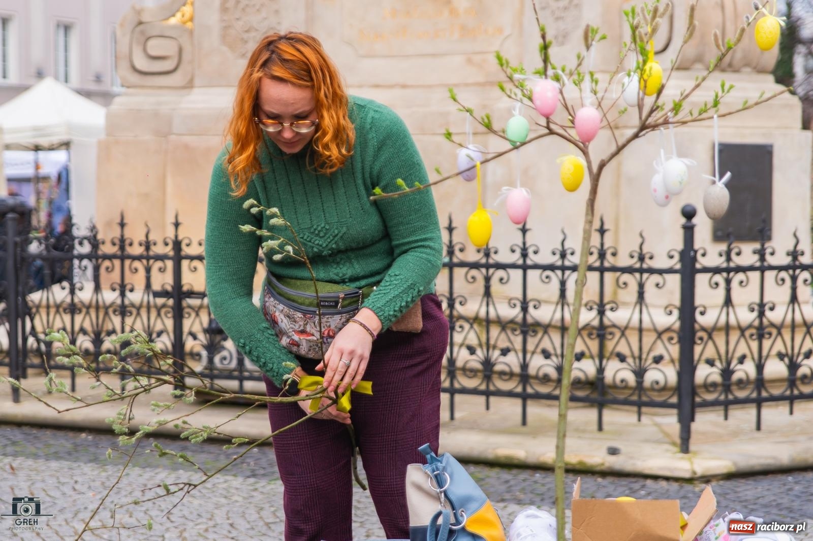 Zdjęcie w galerii na portalu naszraciborz.pl: Na rynku ruszył jarmark wielkanocny [FOTO i WIDEO] wiadomości z regionu