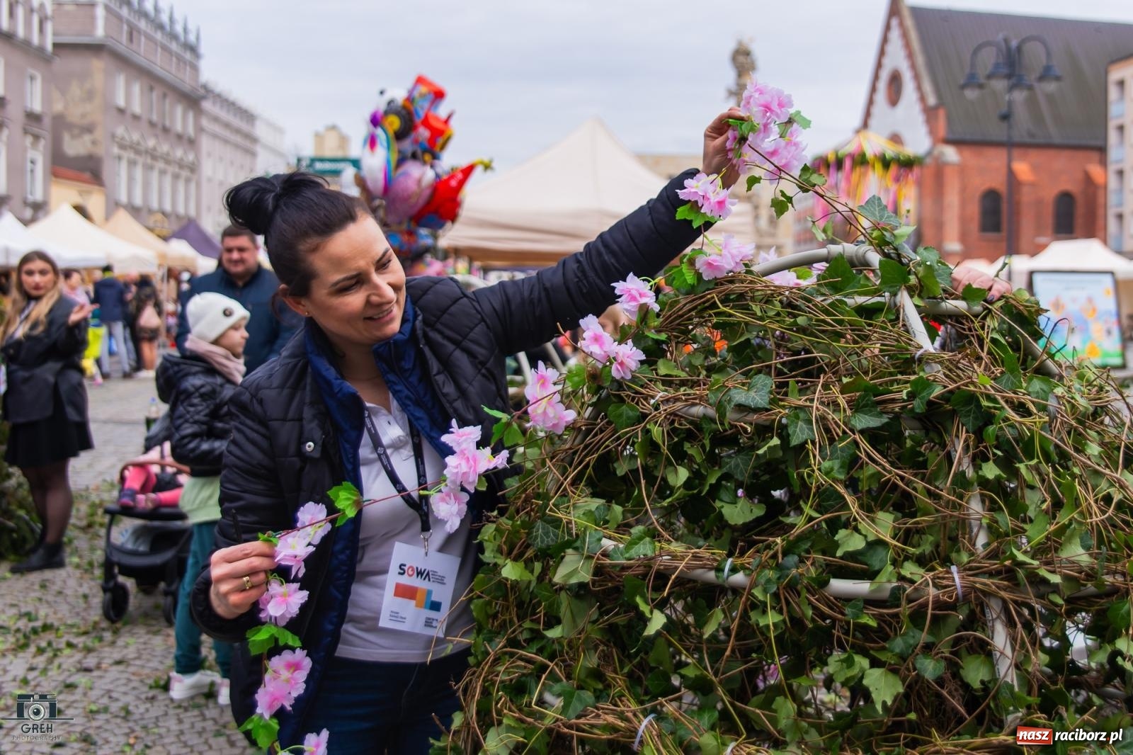 Zdjęcie w galerii na portalu naszraciborz.pl: Na rynku ruszył jarmark wielkanocny [FOTO i WIDEO] wiadomości z regionu
