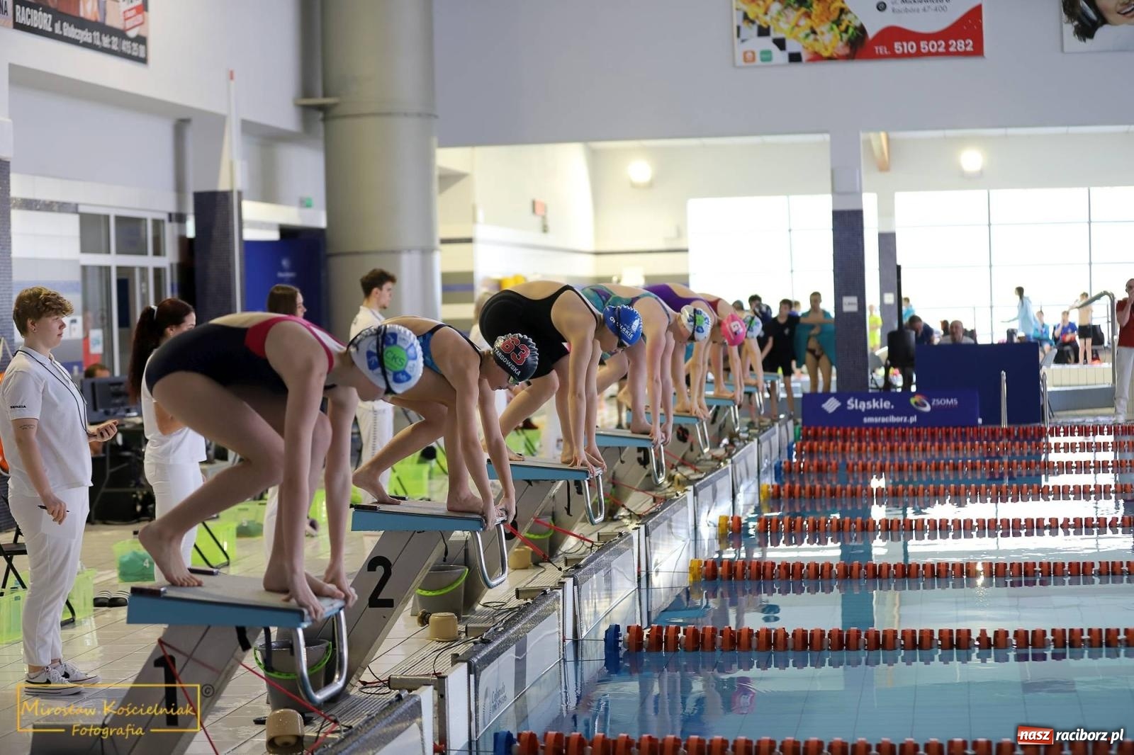 Zdjęcie w galerii na portalu naszraciborz.pl: Mistrzostwa Szkół Sportowych w Pływaniu - Racibórz 2024 wiadomości z regionu