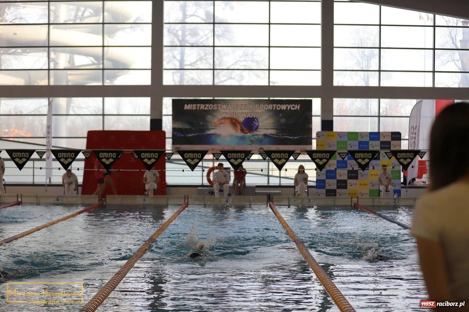 Zdjęcie w galerii na portalu naszraciborz.pl: Mistrzostwa Szkół Sportowych w Pływaniu - Racibórz 2024 wiadomości z regionu