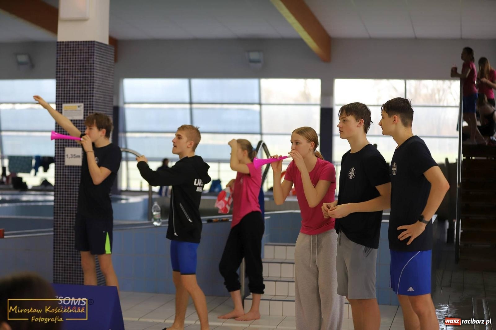 Zdjęcie w galerii na portalu naszraciborz.pl: Mistrzostwa Szkół Sportowych w Pływaniu - Racibórz 2024 wiadomości z regionu